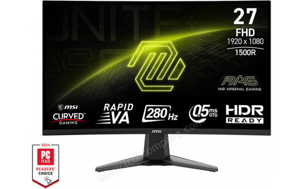 MSI MAG 276CXF - Vue de face