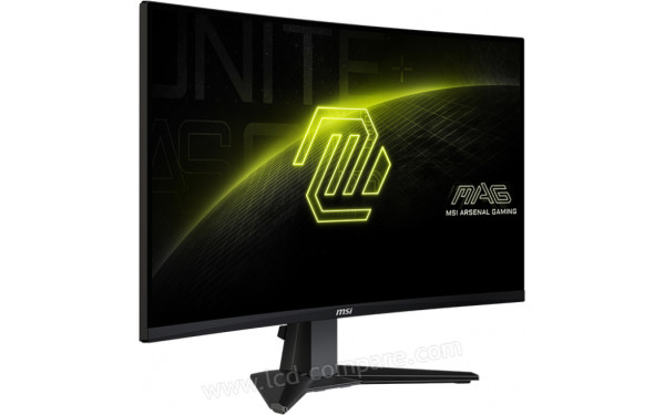 MSI MAG 27CQ6FA - Vue 3/4 gauche