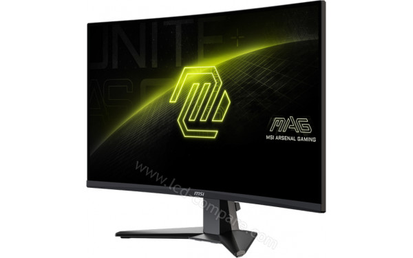 MSI MAG 27CQ6FA - Vue 3/4 droite