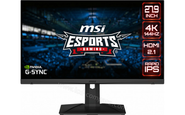 MSI Optix MAG281URF - Vue de face