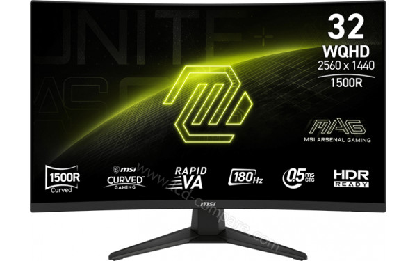 MSI MAG 321CQFDE E18 - Vue de face