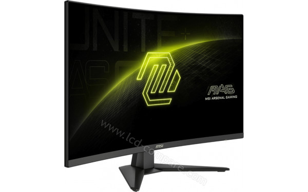 MSI MAG 321CQF E18 - Vue 3/4 gauche