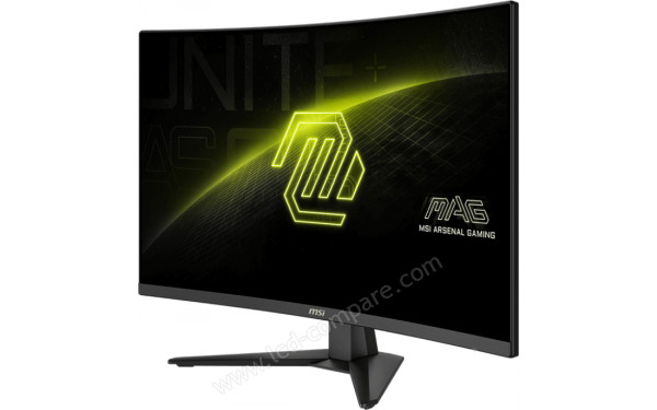 MSI MAG 321CQF E18 - Vue 3/4 droite