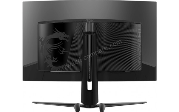 MSI MAG 321CUP QD-OLED - Vue de l'arri&egrave;re