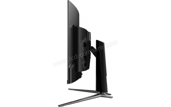 MSI MAG 321CUP QD-OLED - Vue de profil droit
