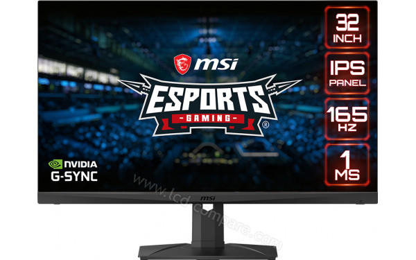 MSI Optix MAG321QRDE - Vue de face