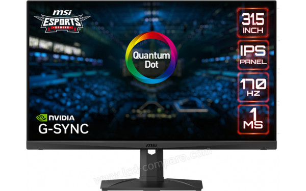 MSI MAG321QR-QD - Vue de face