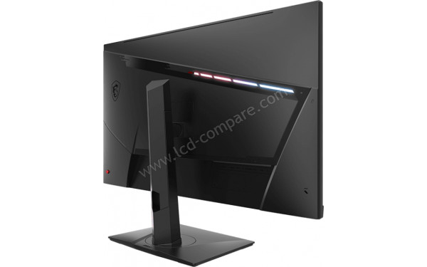 MSI MAG321QR-QD - Vue 3/4 arri&egrave;re