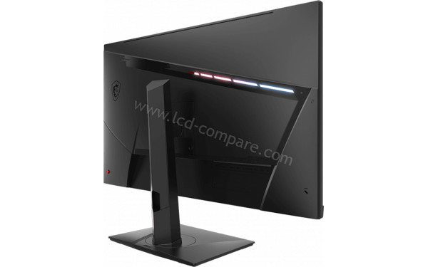 MSI Optix MAG321QR - Vue 3/4 arri&egrave;re