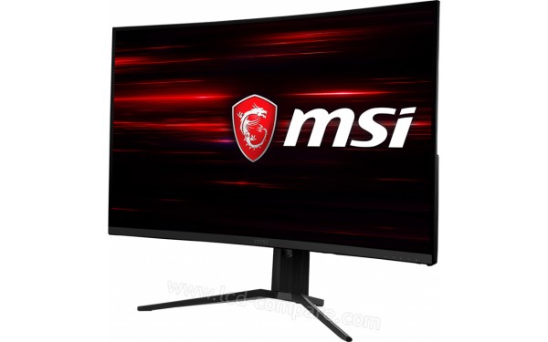 MSI Optix MAG322CQR - Vue 3/4 droite