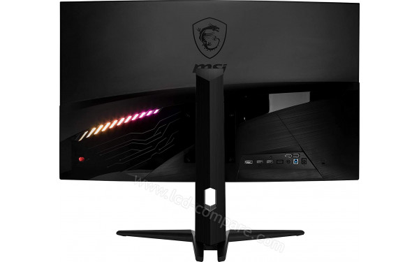 MSI Optix MAG322CR - Vue de l'arri&egrave;re