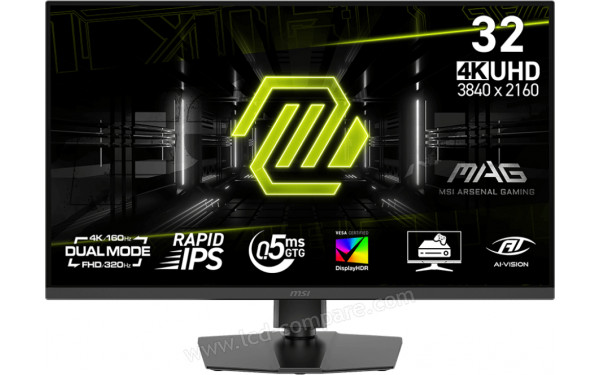 MSI MAG 322URDF E16 - Vue de face