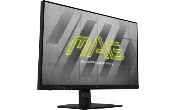 MSI MAG 323UPF - Vue 3/4 gauche