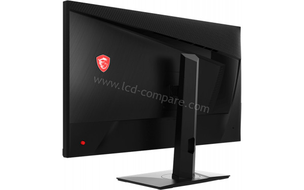 MSI MAG 323UPF - Vue 3/4 arri&egrave;re