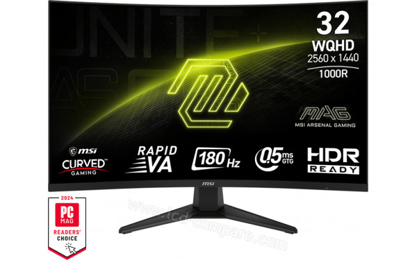 MSI MAG 325CQF - Vue de face