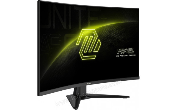 MSI MAG 325CQF - Vue 3/4 gauche