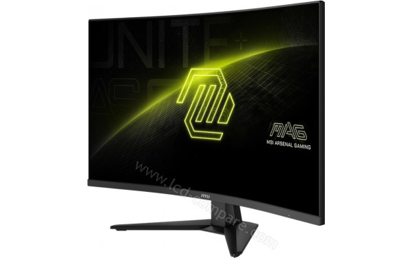 MSI MAG 325CQF - Vue 3/4 droite