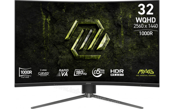 MSI MAG 325CQPF E18 - Vue de face