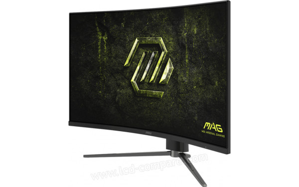 MSI MAG 325CQPF E18 - Vue 3/4 droite