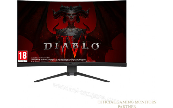 MSI MAG 325CQRF-QD - Vue de face