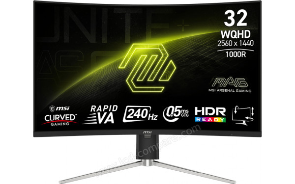 MSI MAG 325CQRXF E2 - Vue de face