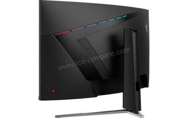 MSI MAG 325CQRXF E2 - Vue 3/4 arri&egrave;re