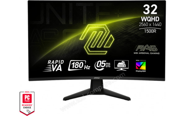 MSI MAG 32CQ6F - Vue de face