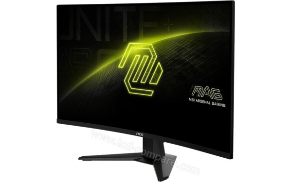 MSI MAG 32CQ6F - Vue 3/4 droite