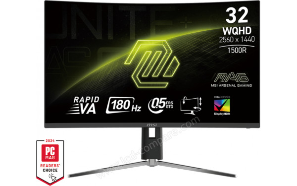 MSI MAG 32CQ6PF - Vue de face