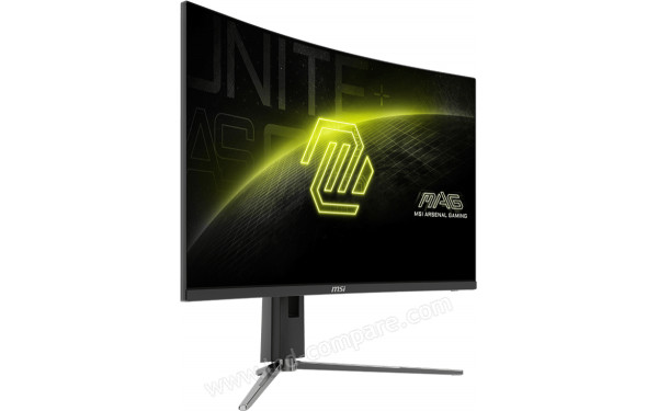 MSI MAG 32CQ6PF - Vue 3/4 gauche