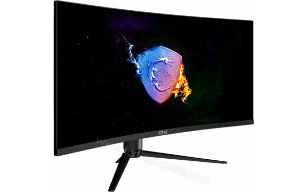 MSI MAG342CQPV - Vue 3/4 gauche