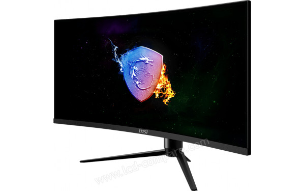 MSI MAG342CQPV - Vue 3/4 droite