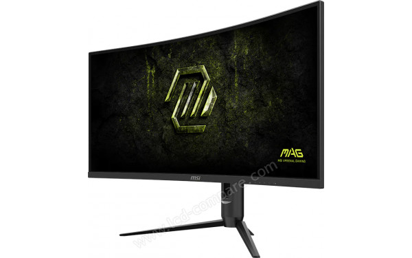 MSI MAG 342CQRF E20 - Vue 3/4 droite