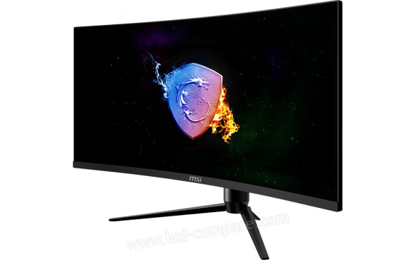 MSI Optix MAG342CQ - Vue 3/4 droite