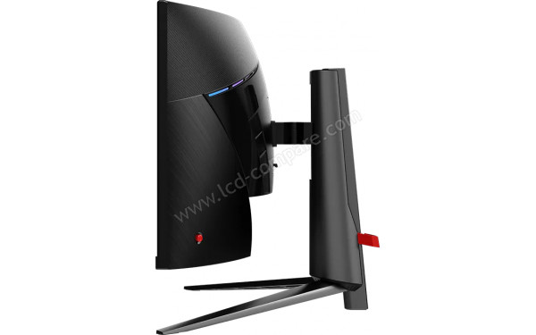 MSI MAG 345CQRF E20 - Vue de profil droit