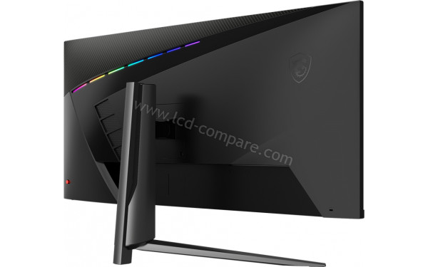 MSI MAG401QR - Vue 3/4 arri&egrave;re