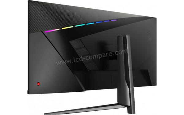 MSI MAG401QR - Vue 3/4 arri&egrave;re