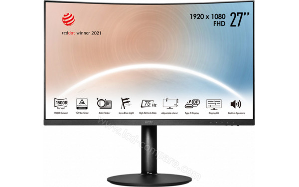 MSI Modern MD271CPDE - Vue de face