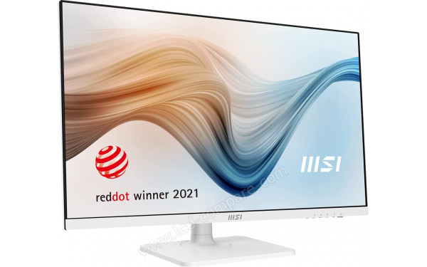 MSI MD271PWDE - Vue 3/4 gauche position basse