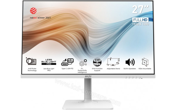 MSI Modern MD272PW - Vue de face