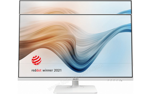 MSI Modern MD272PW - Vue de face r&eacute;glage hauteur