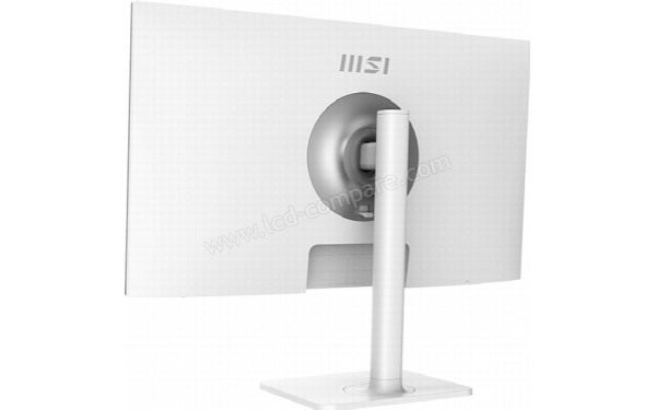 MSI Modern MD272QPW - Vue 3/4 arri&egrave;re