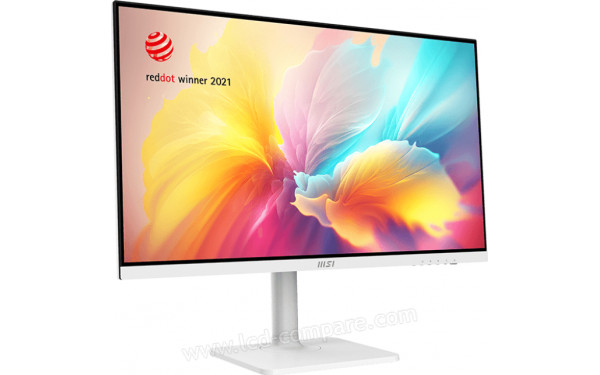 MSI Modern MD272QXPW - Vue 3/4 gauche