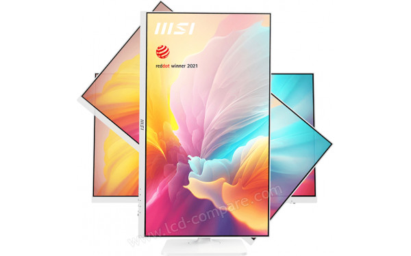 MSI Modern MD272QXPW - Vue de face en mode portrait