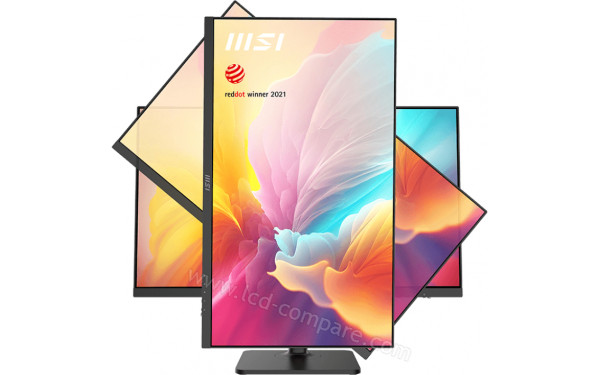 MSI Modern MD272QXP - Vue de face en mode portrait