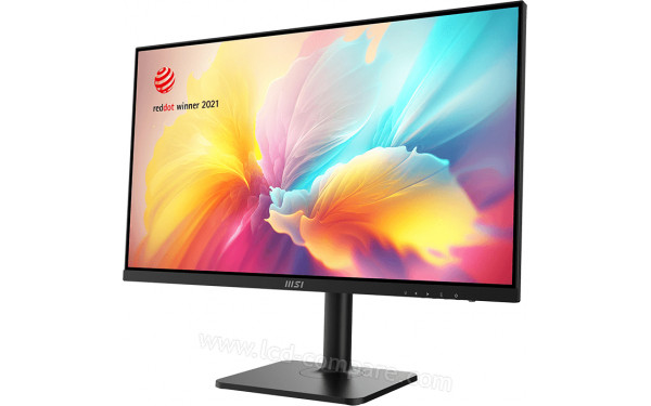 MSI Modern MD272QXP - Vue 3/4 droite