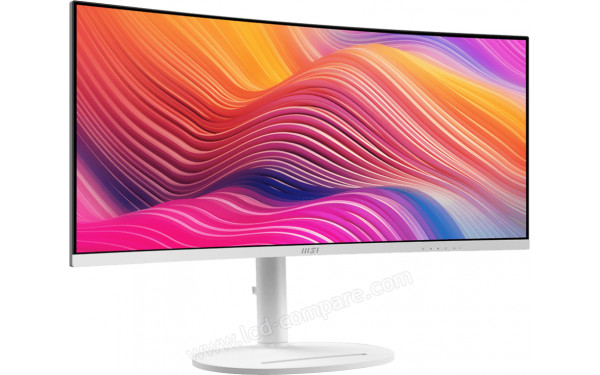 MSI Modern MD342CQPW - Vue 3/4 gauche