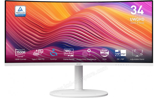 MSI Modern MD342CQPW - Vue de face