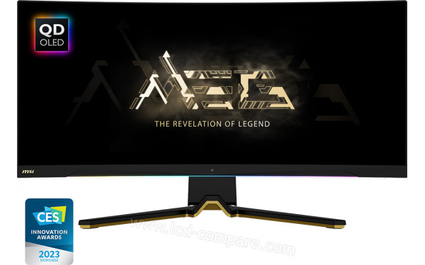 MSI MEG 342C QD-OLED - Vue de face