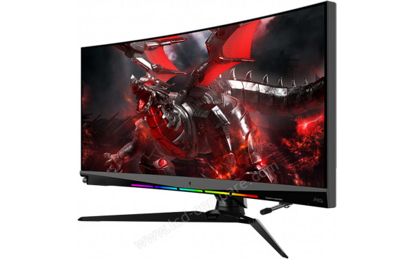 MSI Optix MEG381CQRDE Plus - Vue 3/4 droite